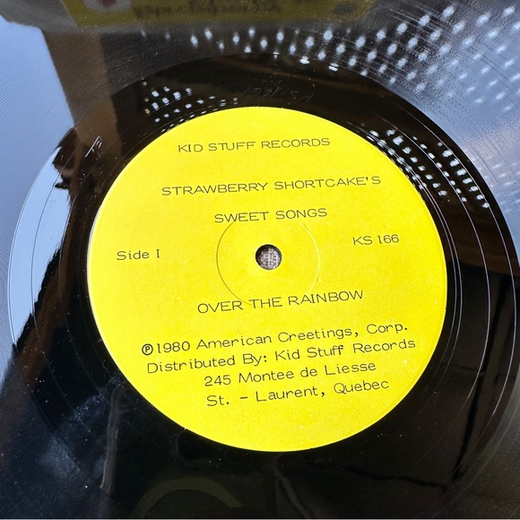 Strawberry Shortcake Sweet Songs LP Vinyl Record Original 1980 Album, KS166 - VG - Picture 9 of 9